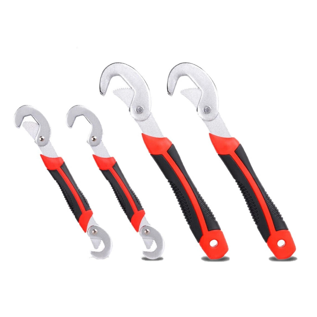 4X Universal Quick Spanner Wrench Set Adjustable Multi Tool Kit