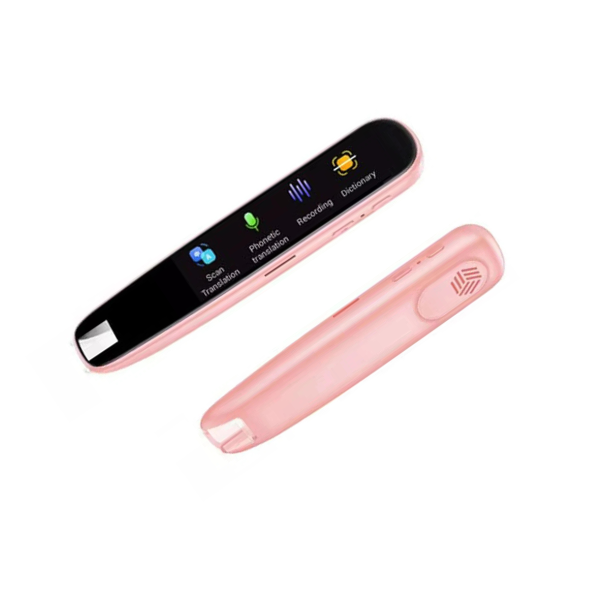 Pen Text Reading Smart Scan Translation 112+ Voice Language Translator Device Pink