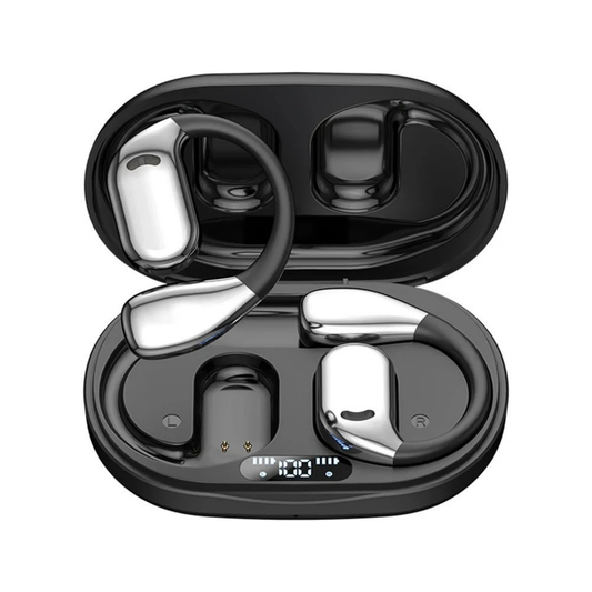 Translator AI Earbuds 144 Languages Real Time Wireless Headset Black