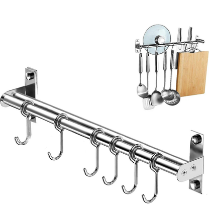 Kitchen Utensil Storage Rack Stainless Steel Counter Organizer