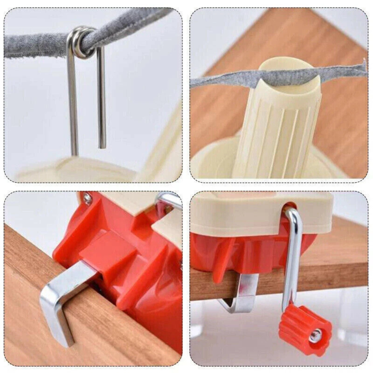 Swift Yarn Fiber String Ball Wool Winder Holder Knitting Tool