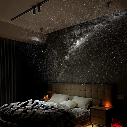 12 Projector Films Galaxy Projector 2 in 1 USB LED Night Light Lamp