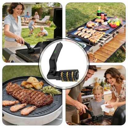 Brush Grill Electric Cordless Rechargeable BBQ Cleaning Tool Scraper