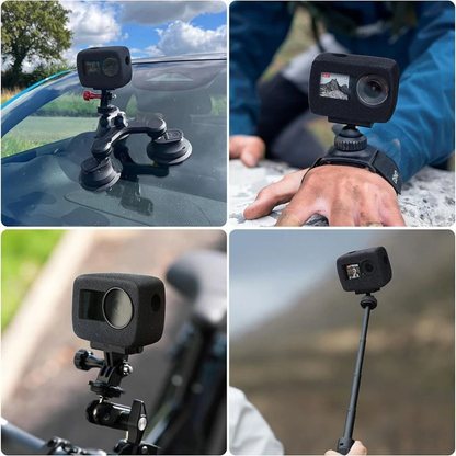Windslayer DJI Osmo Action 5 Cover Protector Wind Noise Reduction Shield Case