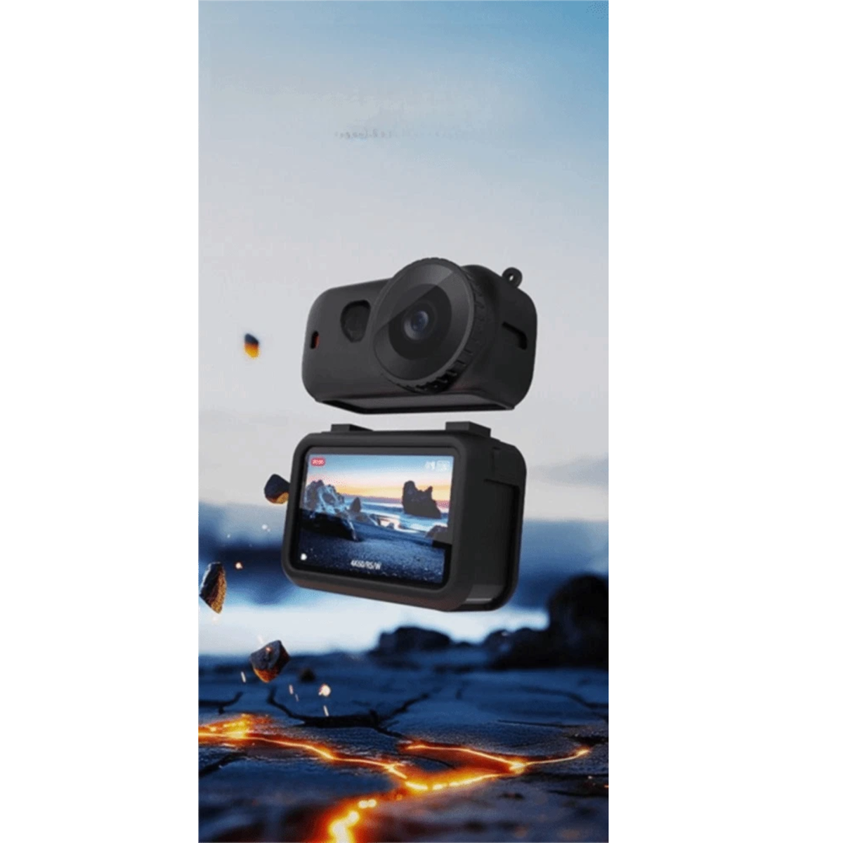 DJI Osmo Silicone Protective Case Black Shockproof Camera Cover Soft Shell Skin