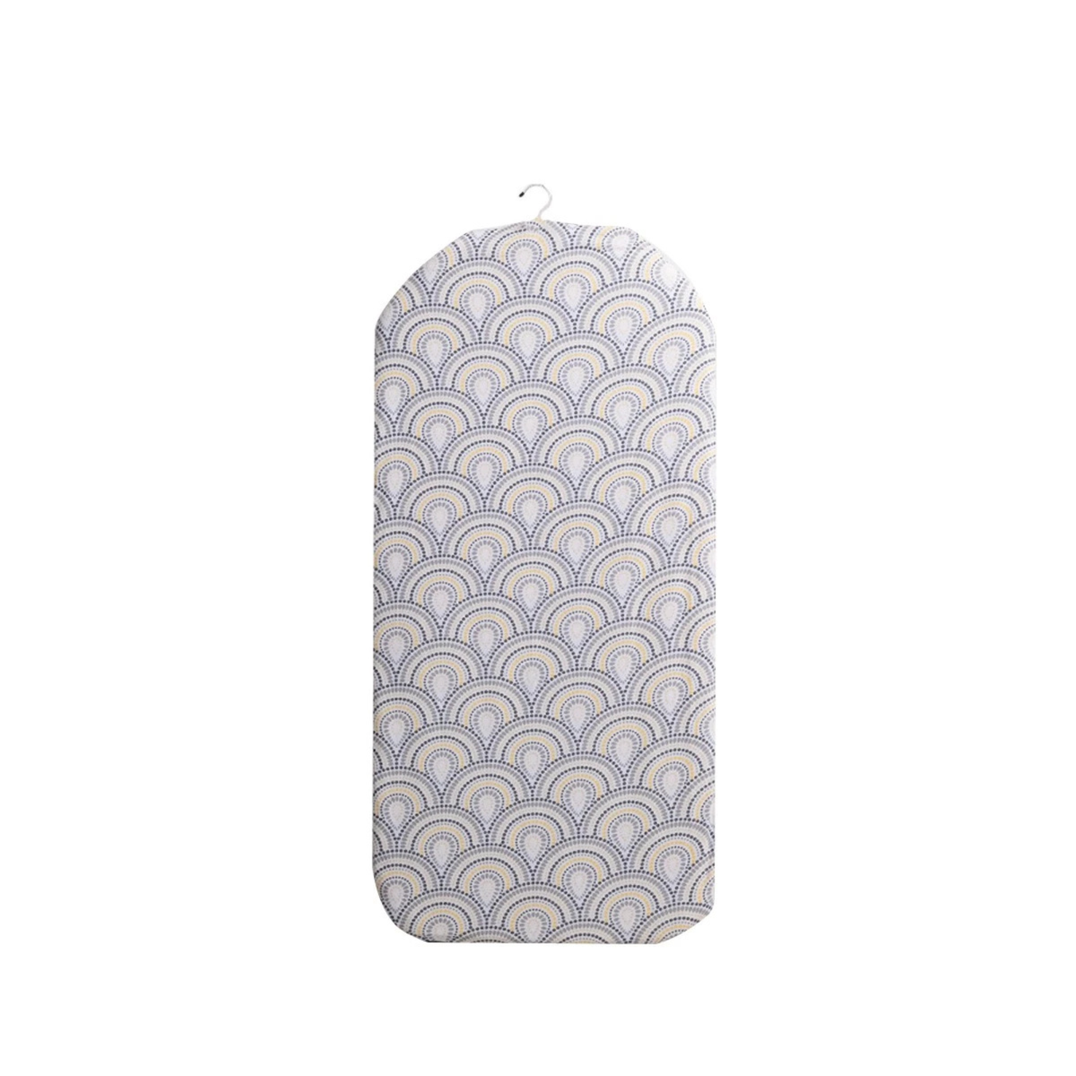 Peacock Pattern Hanging Ironing Board Foldable Storage Friendly Design
