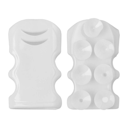 Bathroom Shower Hooks Suction Cup Wall Mounted Holder Style 1