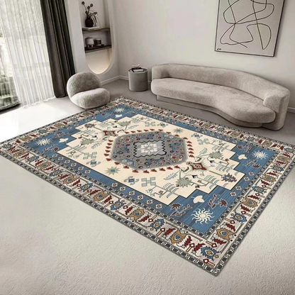 Large Soft Bedroom Living Room Carpet Anti-Slip Floor Mat Rug Modern Geometry 10