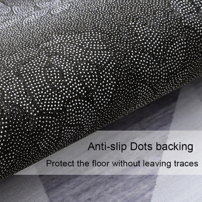 Large Soft Bedroom Living Room Carpet Anti-Slip Floor Mat Rug Modern Geometry 7