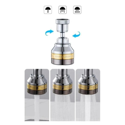 Water Saving Faucet Aerator Spray Head Sink Tap Extender Large Size