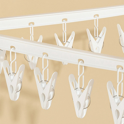 Multi Layer Folding Clothes Drying Rack Indoor Floor Laundry Airer
