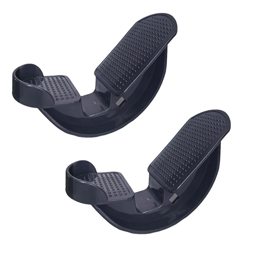 2PCS Calf Stretcher Slant Board Black Achilles Stretch Exercise Tool