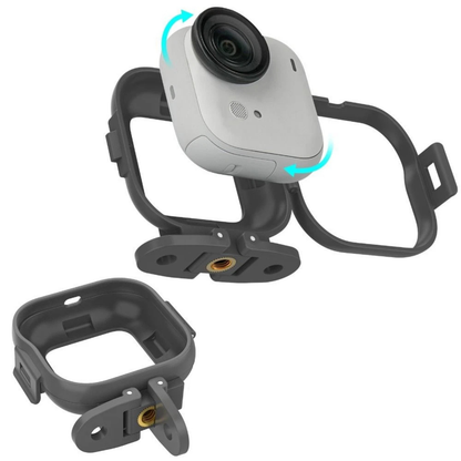 Lightweight Horizontal Vertical Mount Bracket for Insta360 GO Camera