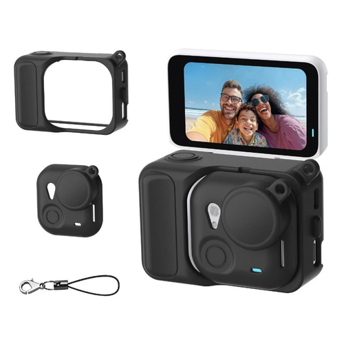 Black Shockproof Protective Cover Case for Insta360 GO Action Camera
