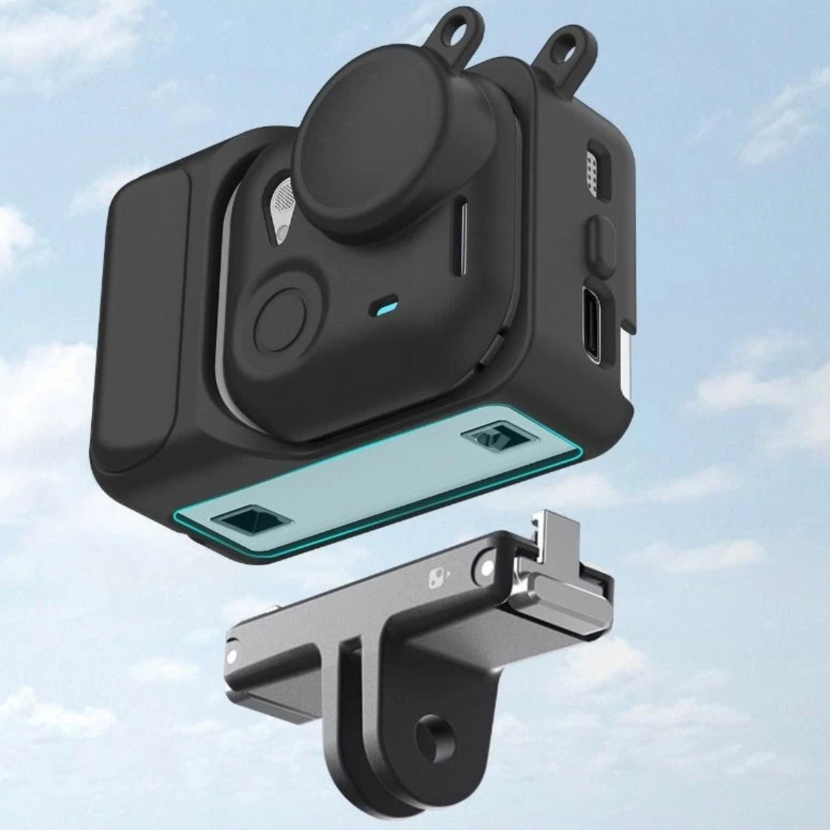 Black Shockproof Protective Cover Case for Insta360 GO Action Camera