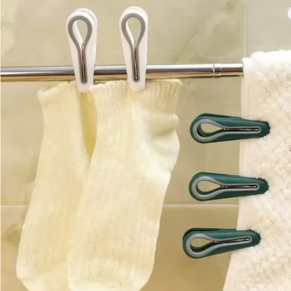 60PCS Clothes Pegs Laundry Clips Traceless Socks Hanging Clamp Set