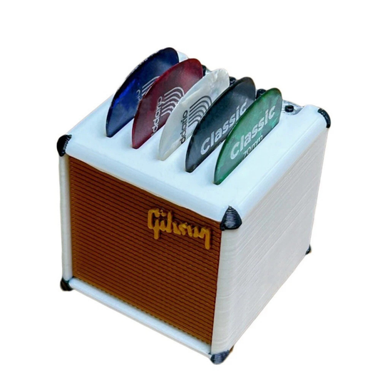 Waterproof Guitar Pick Holder Case for Bass Guitar Ukulele Style B