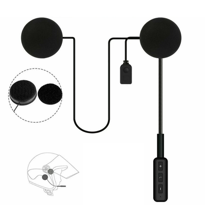 Bluetooth 5.1 Motorcycle Helmet Headset Intercom Microphone System