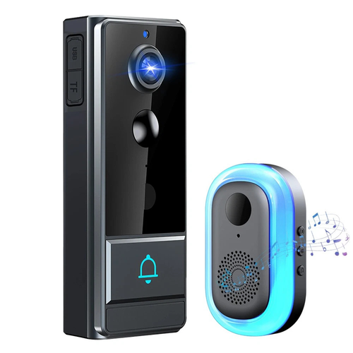 Wireless WiFi Video Doorbell Smart Security Camera Phone Intercom