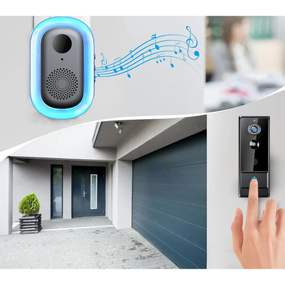 Wireless WiFi Video Doorbell Smart Security Camera Phone Intercom