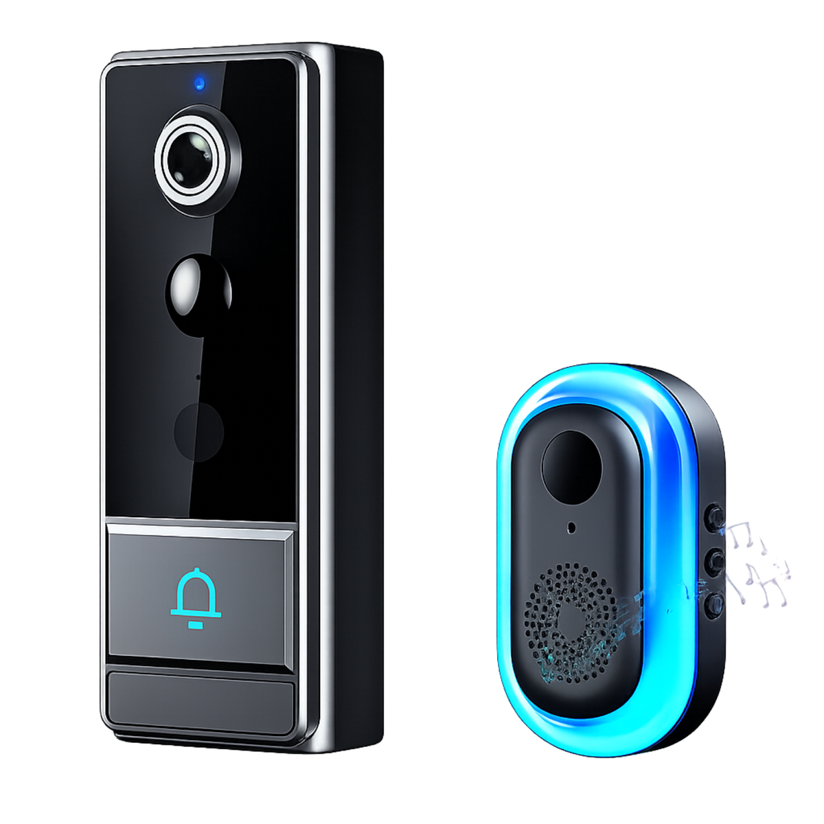 Wireless WiFi Video Doorbell Smart Security Camera Phone Intercom