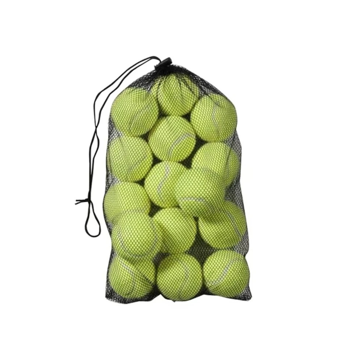 15 Pack Green Tennis Training Balls