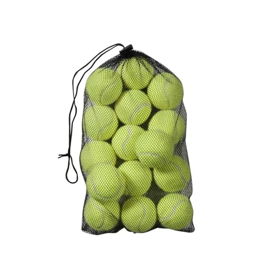 15 Pack Green Tennis Training Balls