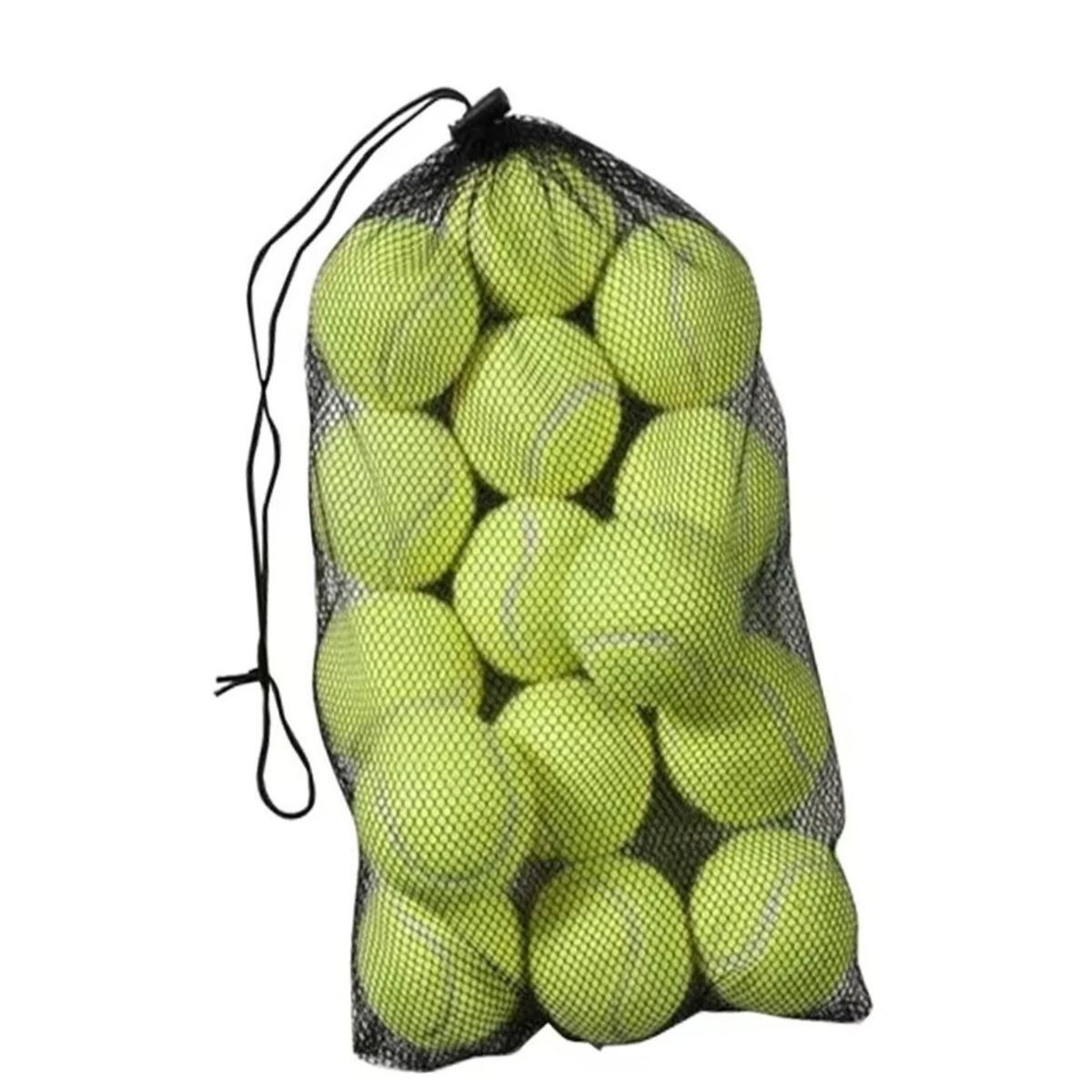 15 Pack Green Tennis Training Balls