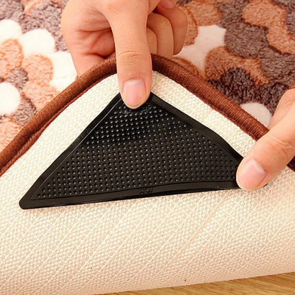 8 Pack Reusable Non Slip Rug Grippers Anti Skid Washable Grip
