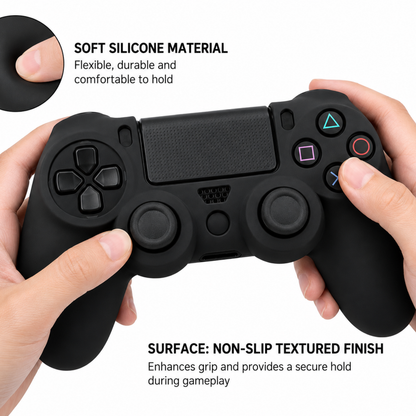 Silicone Protective Grip Cover for Sony PS4 Controller