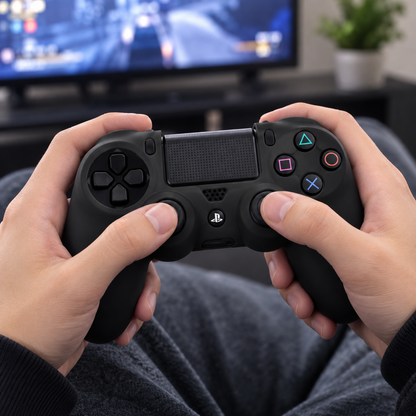 Silicone Protective Grip Cover for Sony PS4 Controller