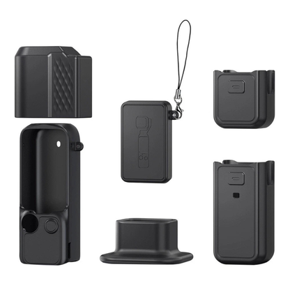 Black Anti-Scratch Protective Cover for DJI Osmo Pocket 4 Camera