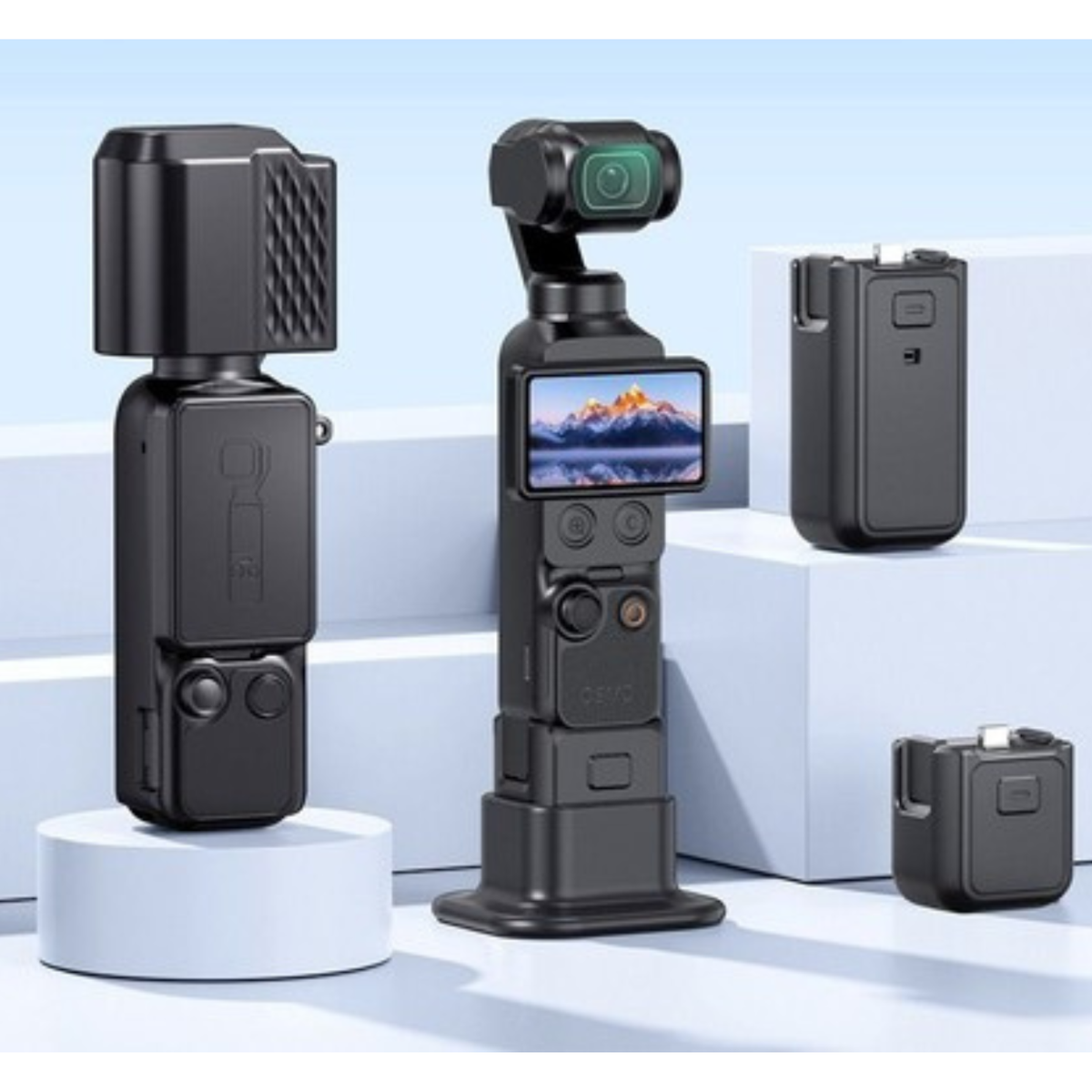 Black Anti-Scratch Protective Cover for DJI Osmo Pocket 4 Camera