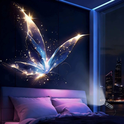 USB Ocean Theme Projector Night Light Galaxy Star Bedroom Lamp