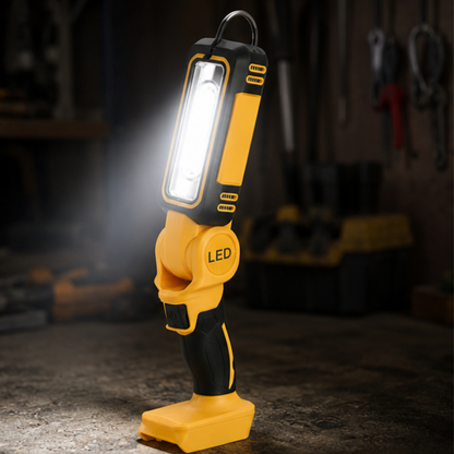LED Work Light DeWalt 18V Battery 1000LM Adjustable Flood Torch Lamp