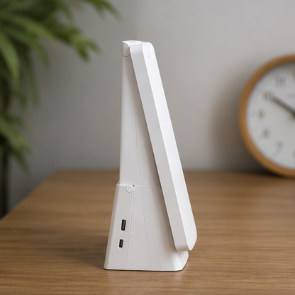 White LED Desk Lamp USB Rechargeable Dimmable Study Light Reading Lamp Desk