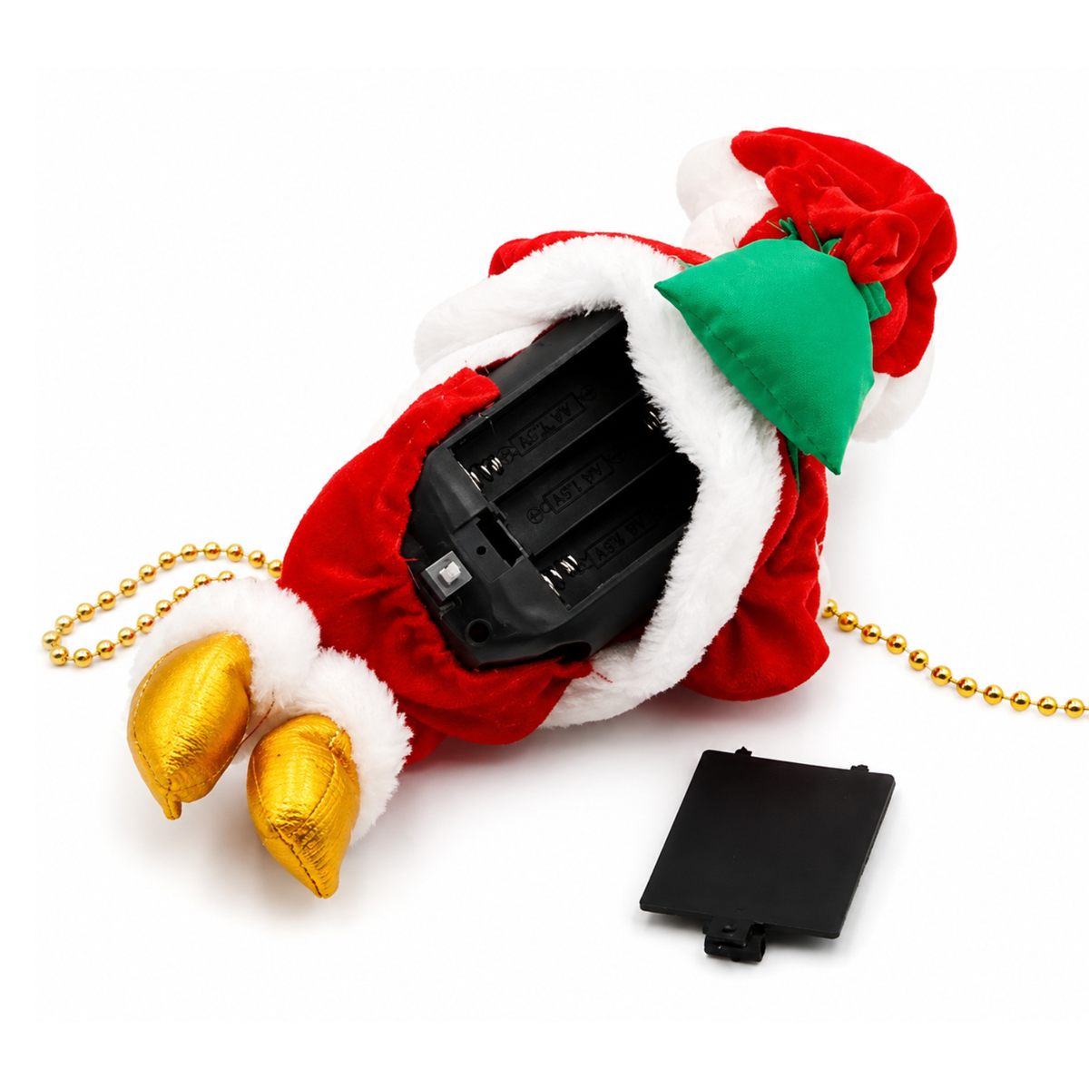 Animated Climbing Santa Christmas Decoration Musical Hanging Toy