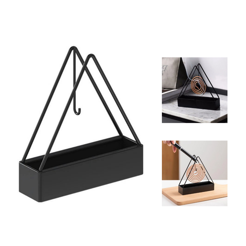 Mosquito Coil Holder Stand Retro Iron Incense Burner Bug Repellent