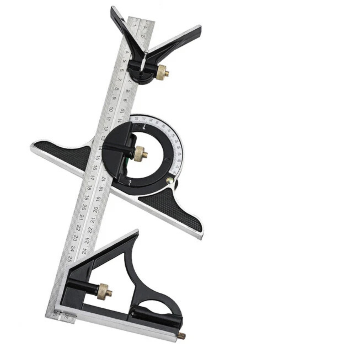 3n1 Adjustable Square Angle Ruler Set Combination Measuring Tool