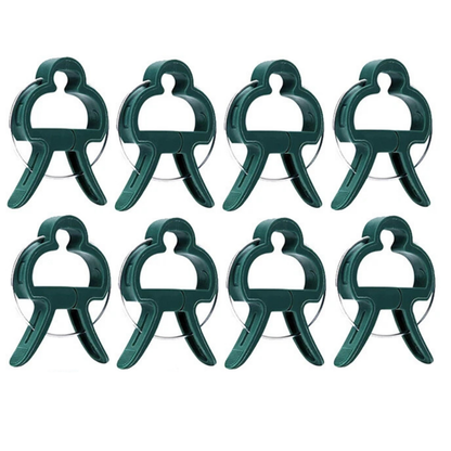 20x Garden Plant Clips Tomato Tie Orchid Support Training Clips Set
