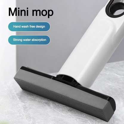 Strong Absorbent Folding Mini Mop Sponge Squeeze Window Floor Cleaner
