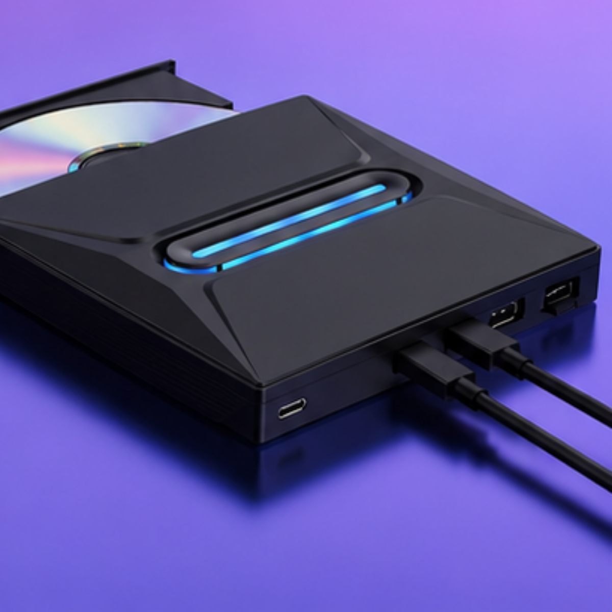 USB 3.0 External CD RW DVD ROM Drive Burner Writer Card Reader