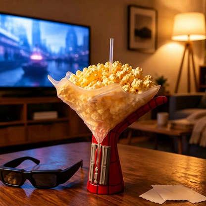 Spider Man Web Shooter Popcorn Bucket Cup Movie Night Snack Holder 1 Shooter