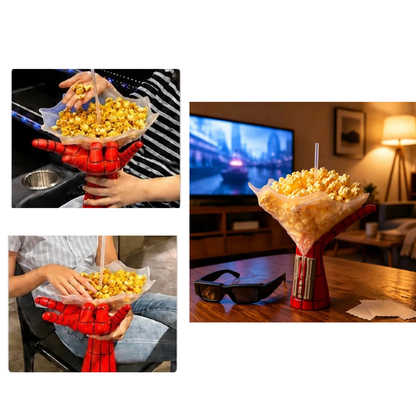 Spider Man Web Shooter Popcorn Bucket Cup Movie Night Snack Holder 1 Shooter