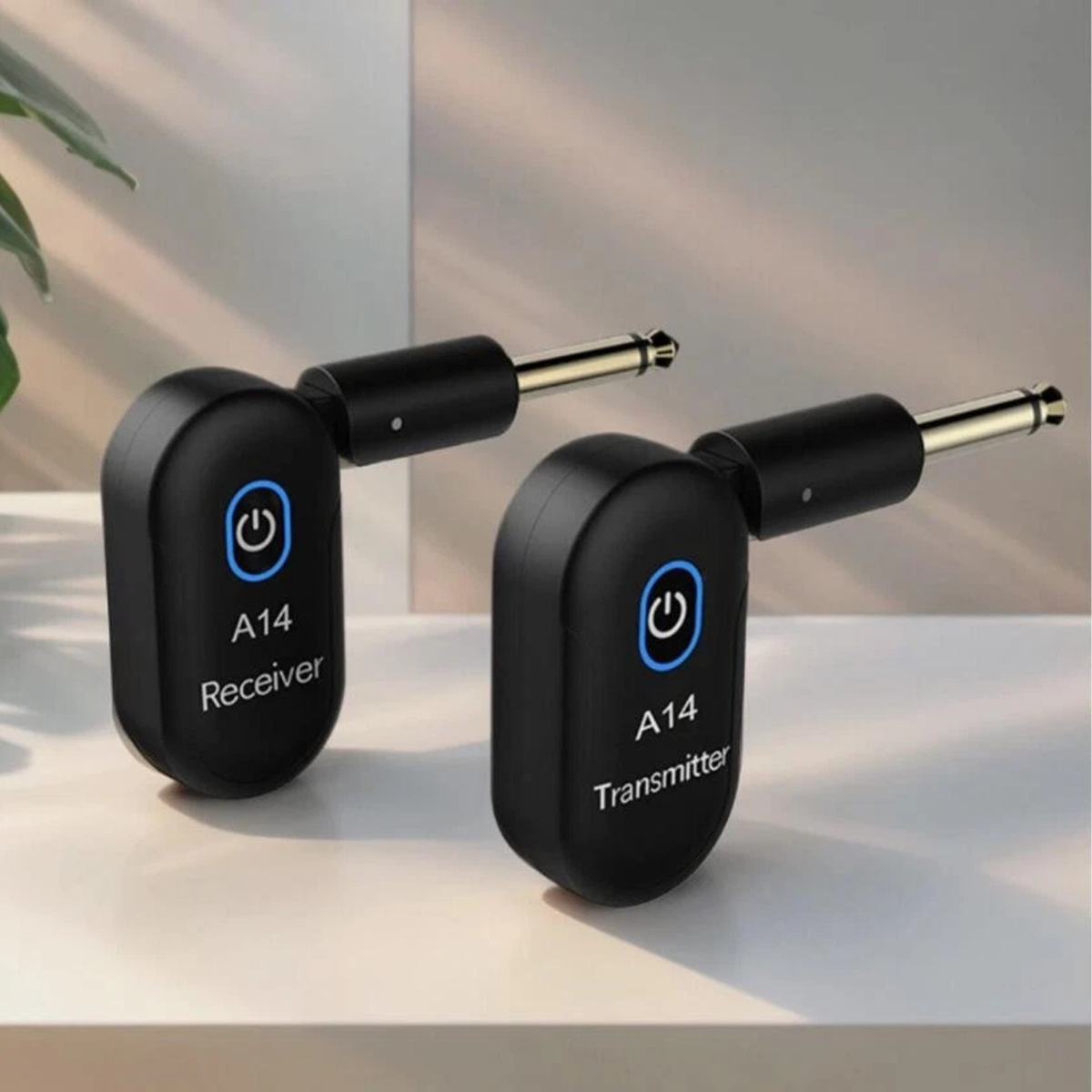 2.4GHz Wireless Guitar System Rechargeable Transmitter Receiver