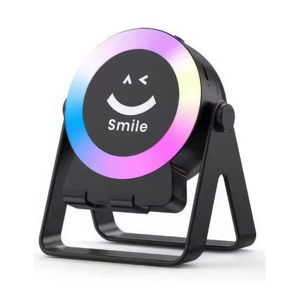 Wireless Induction Bluetooth Speaker RGB Light Stereo Phone Stand