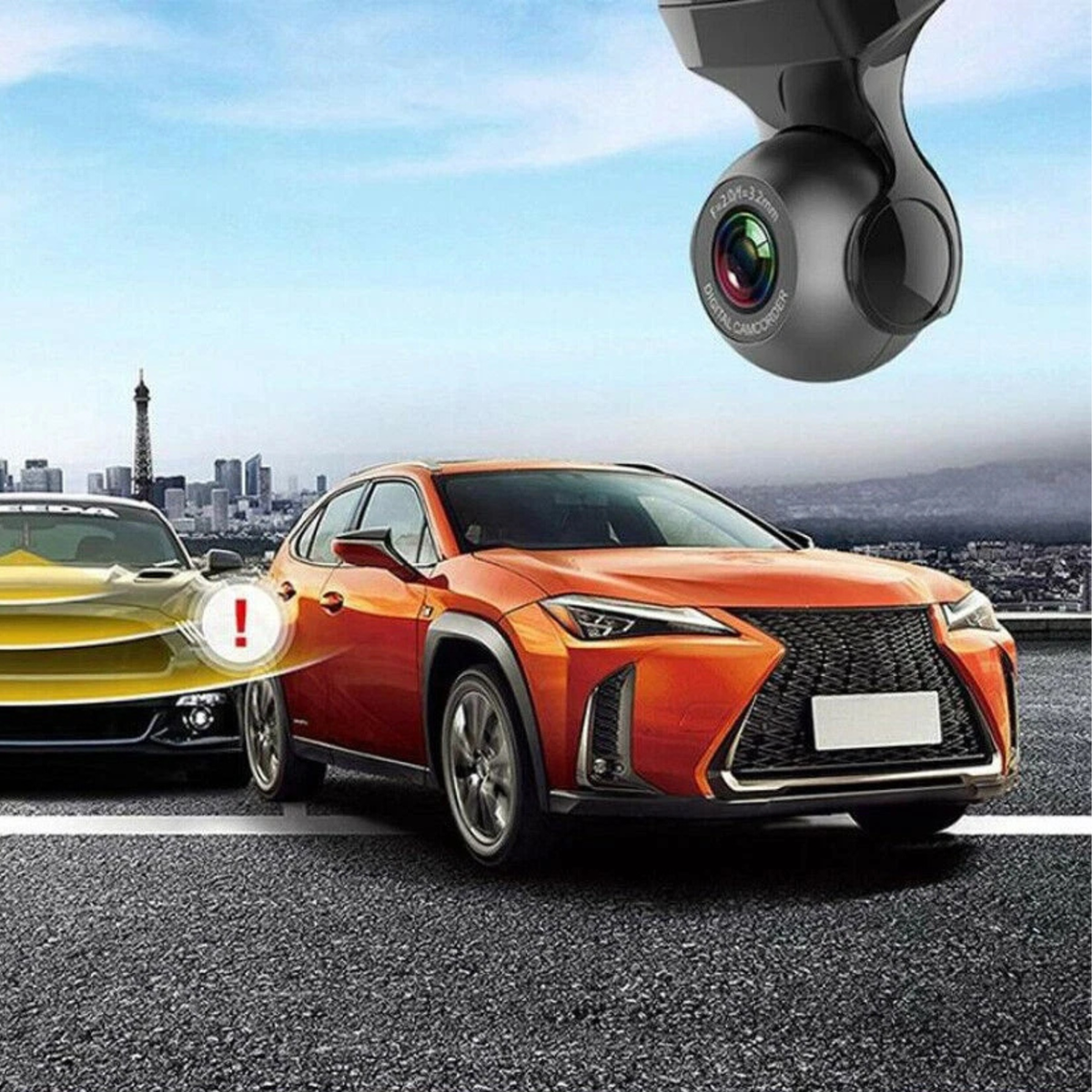WiFi Car DVR 1080P Dash Cam 170 Degree Night Vision Loop Recording