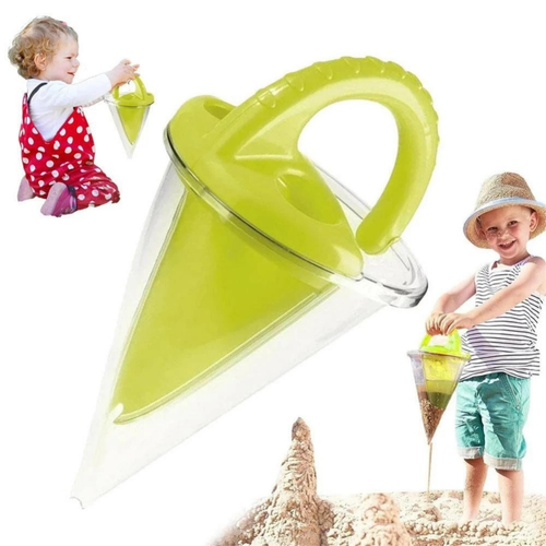 Spilling Funnel Sand Toy Beach Sand Castle Building Tool for Kids Outdoor Play