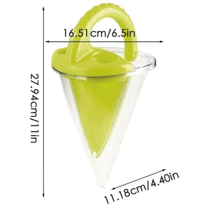 Spilling Funnel Sand Toy Beach Sand Castle Building Tool for Kids Outdoor Play