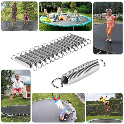 35x 5.5 Inch Heavy Duty Trampoline Spring Replacement Set for Outdoor Use